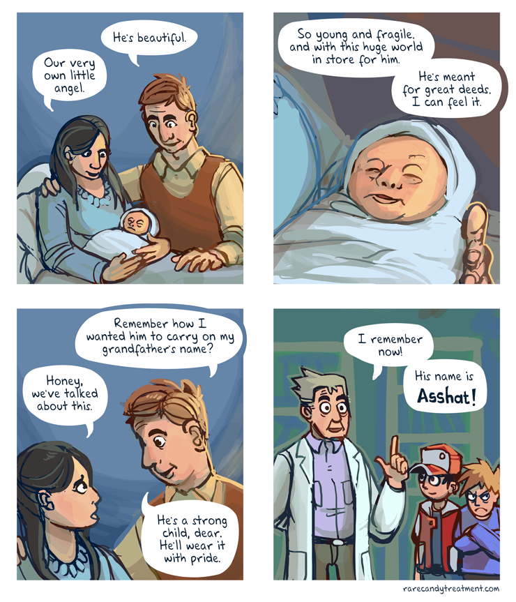 And that's the story of how Blue got his name.