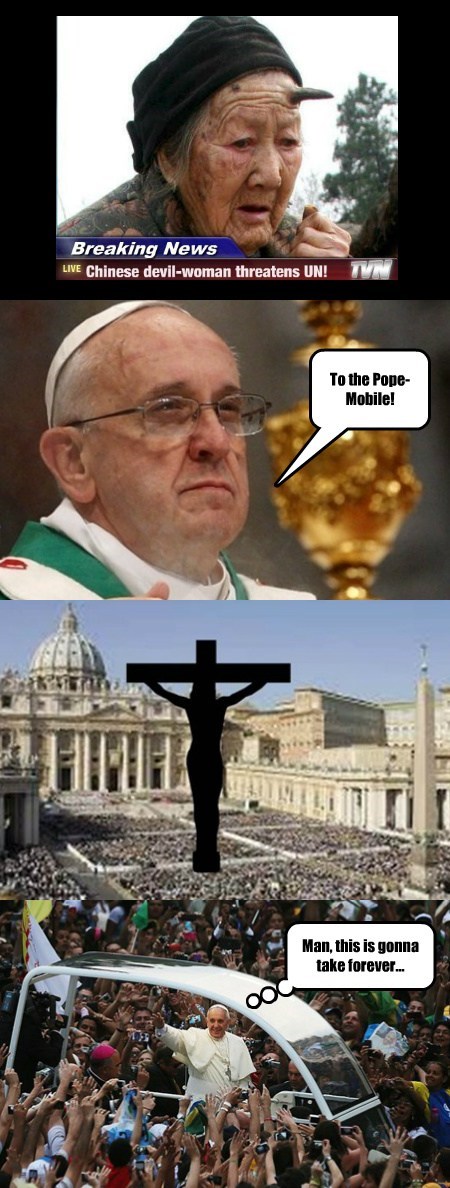 NANANANANANANA Pope Francis!