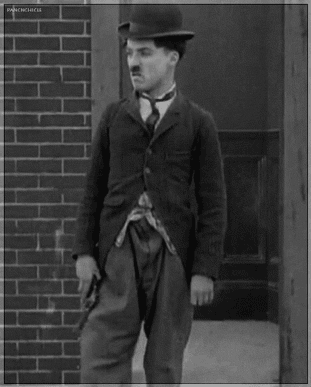 You may be cool... but you'll never be Charlie Chaplin lighting a cigarrete with a gun cool.