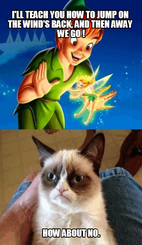 Grumpy cat, destroying dreams since 1953