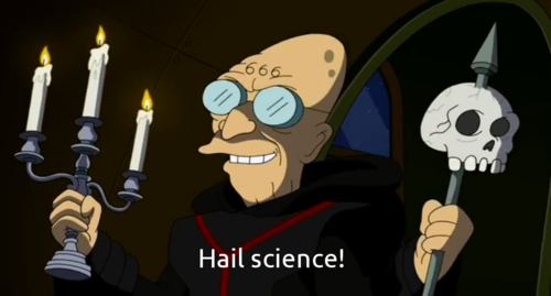 HAIL SA... science.