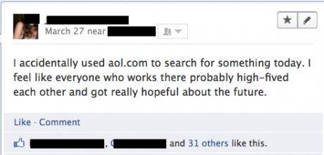 The AOL employees will be disappointed