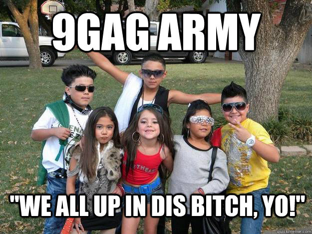 Don't mess with the 9g*g army!