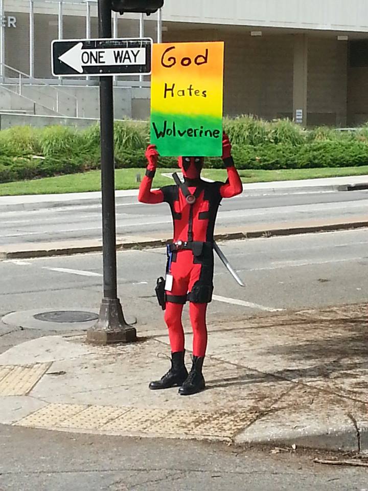 Well Deadpool, that's not very nice.