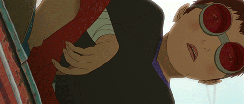 when you see unexpected boobs in a horror movie