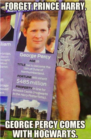 George ***ing Percy