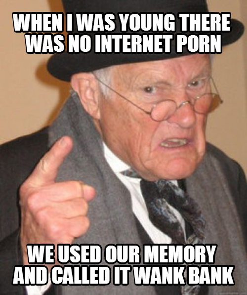 internet pornography is nice though..