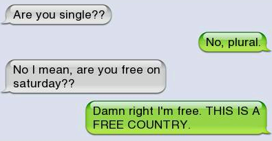 So I was talking with my american friend