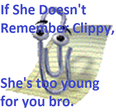Clippy the unhelpfull office assistant, 1997-2003