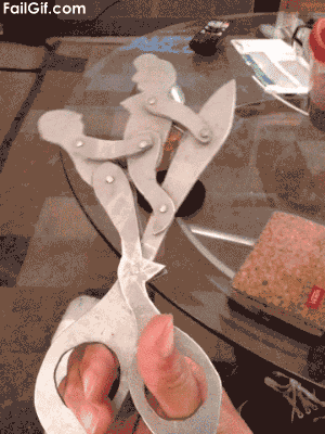 ah yeah sexy scissors