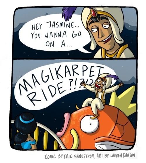 Magikarp-pet or a female magikarp