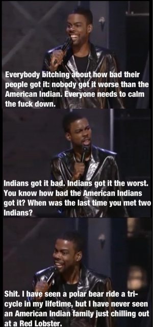 Chris Rock on American Indians.