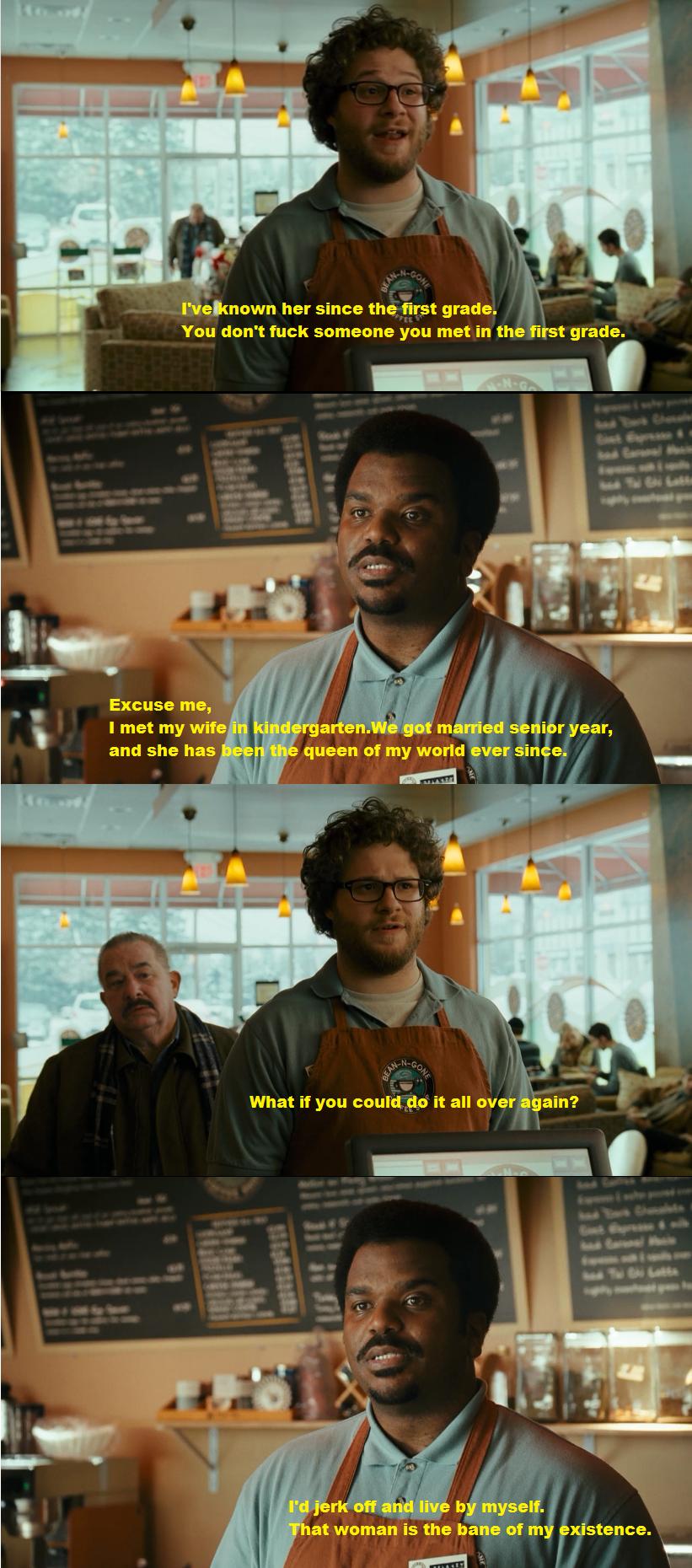 Words of wisdom from a very Underrated Movie...