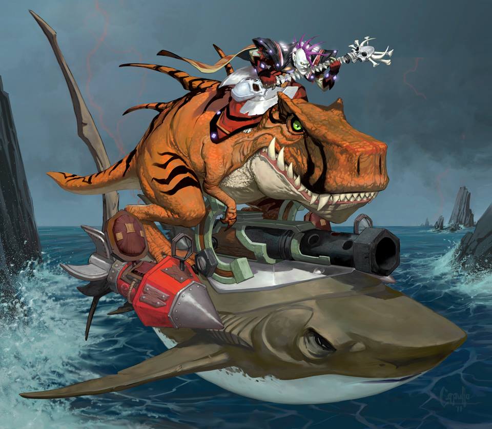 Blizzard posted this in honor of shark week