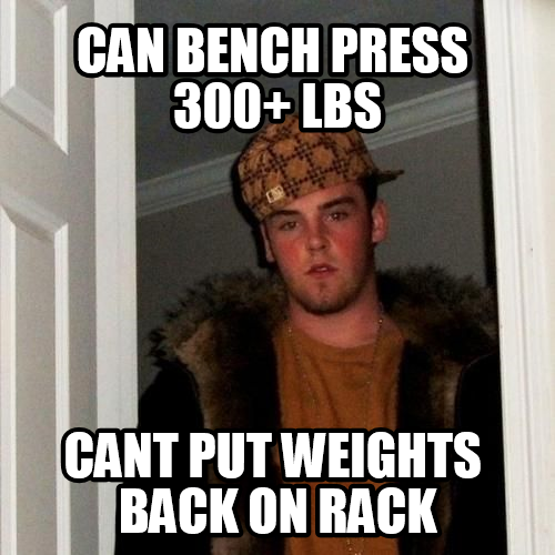 most guys at my gym