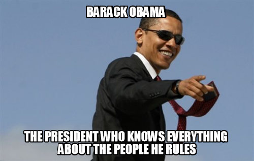 Barack Obama ... he cares