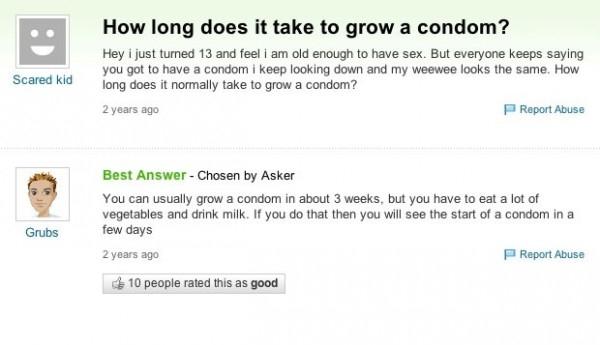 How Long Does It Take To Grow A Condom?