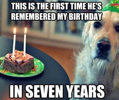 The first time you remembered.