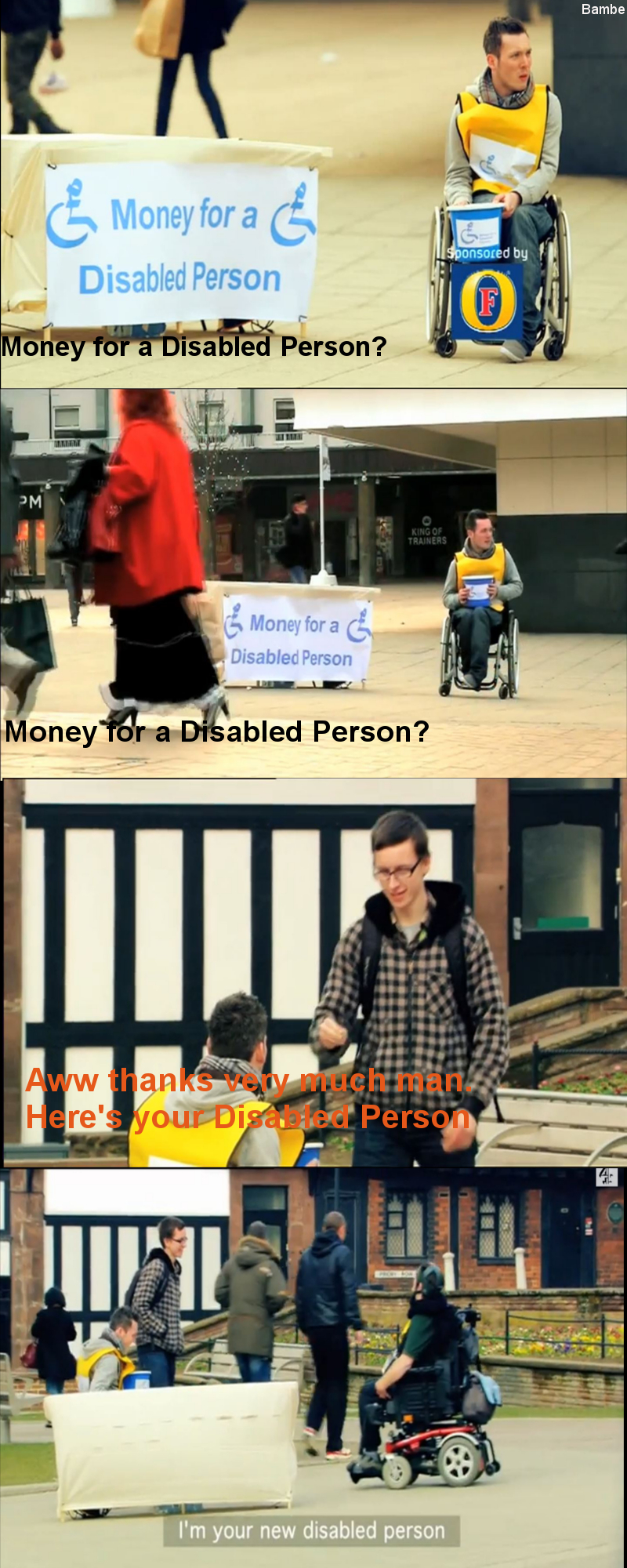 Money for a Disabled Person