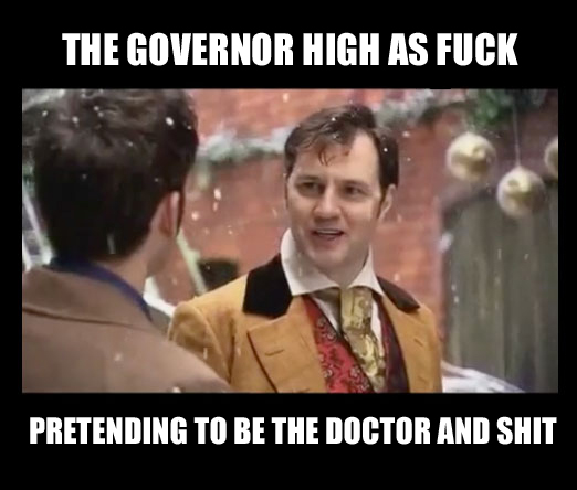 And suddenly while watching older doctor who episodes...