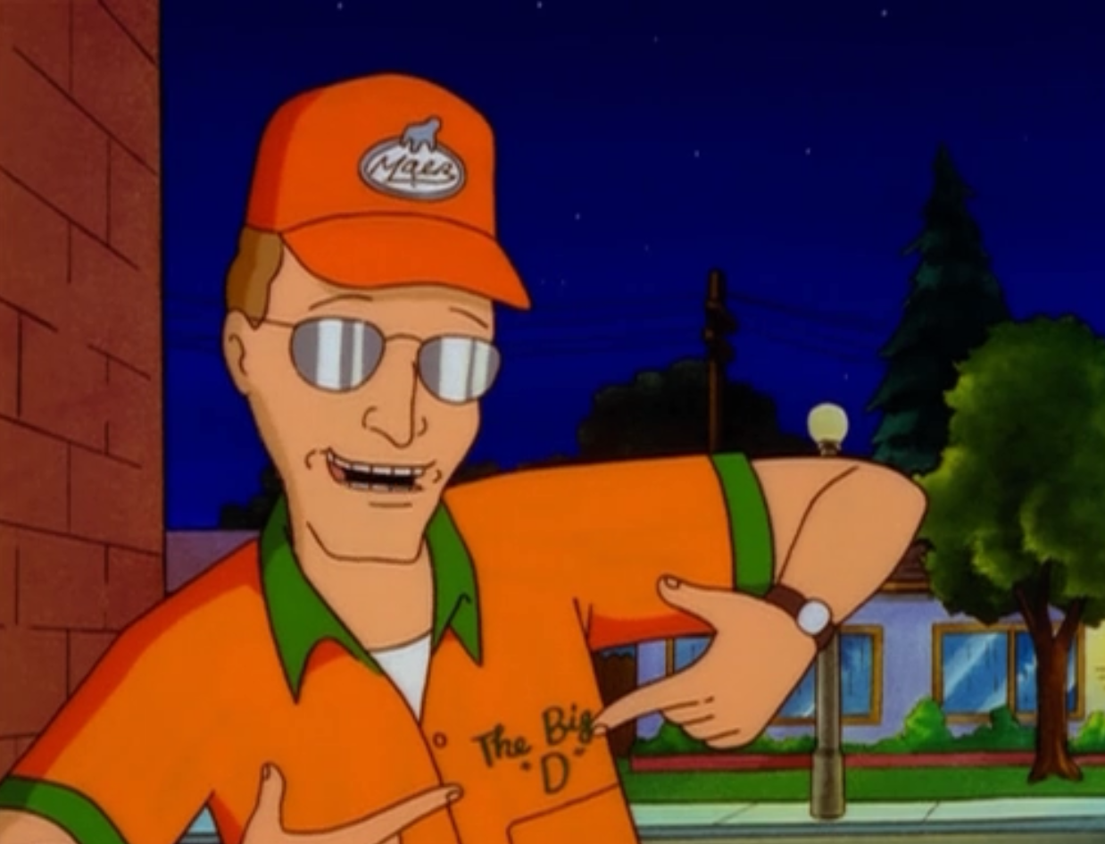 I always wondered how Dale Gribble landed such a hot wife.