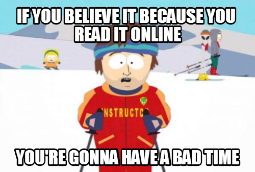 people quoting me memes as fact irk me