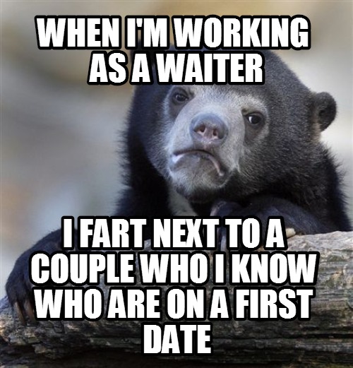 waiting on a first date