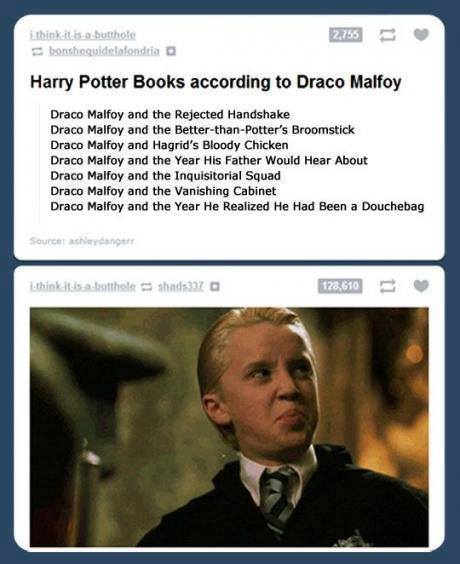 The Draco Malfoy series.