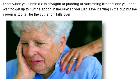 First world problem