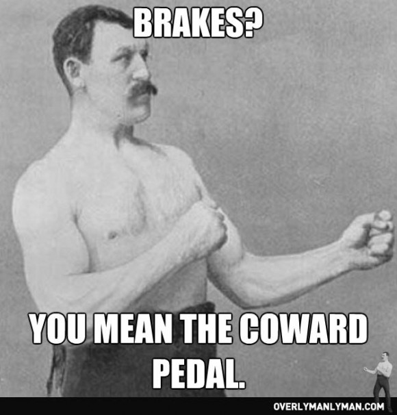Overly Manly Man on Driving