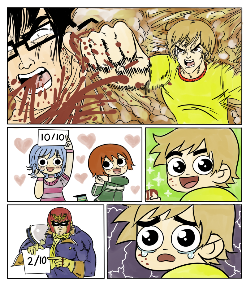 Captain Falcon Does Not Approve, Scott.