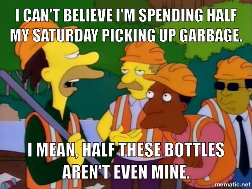 Party clean up logic.