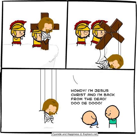 I knew it was a puppet show.
