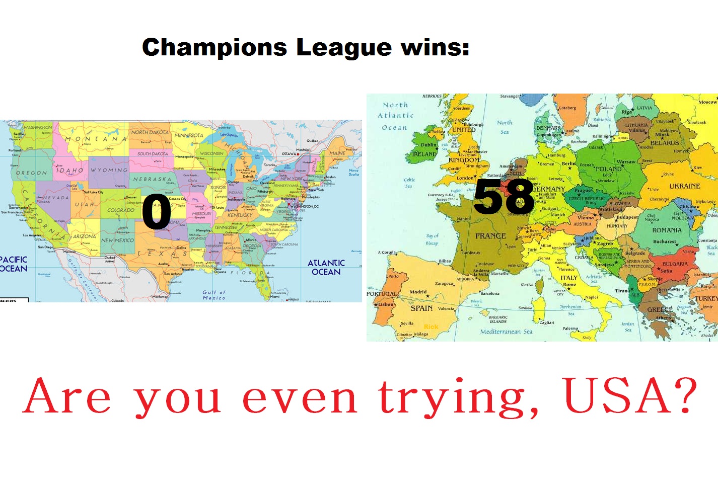 Europe>USA