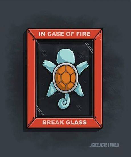 In Case Of Fire!!
