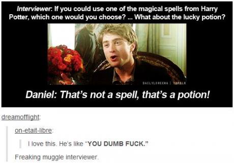 Muggles...