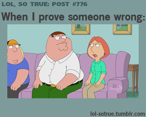 you should be!