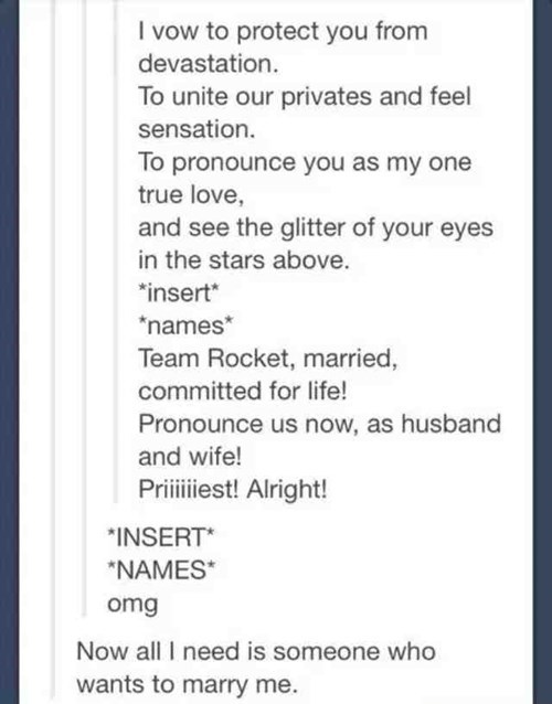 The wedding motto