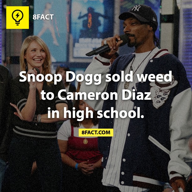 just snoop dogg making people green as usual