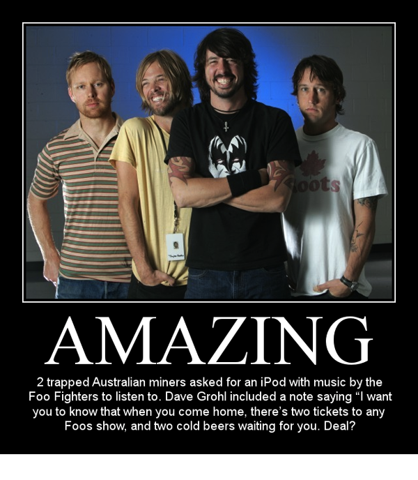 Good guy Dave Grohl