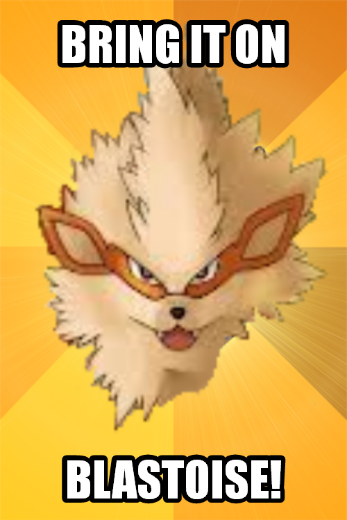 Arcanine is the most badass pokemon EVER!