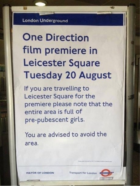 warning signs are always helpful