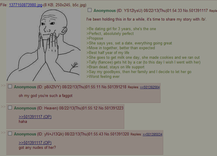 Trying to be serious on 4Chan