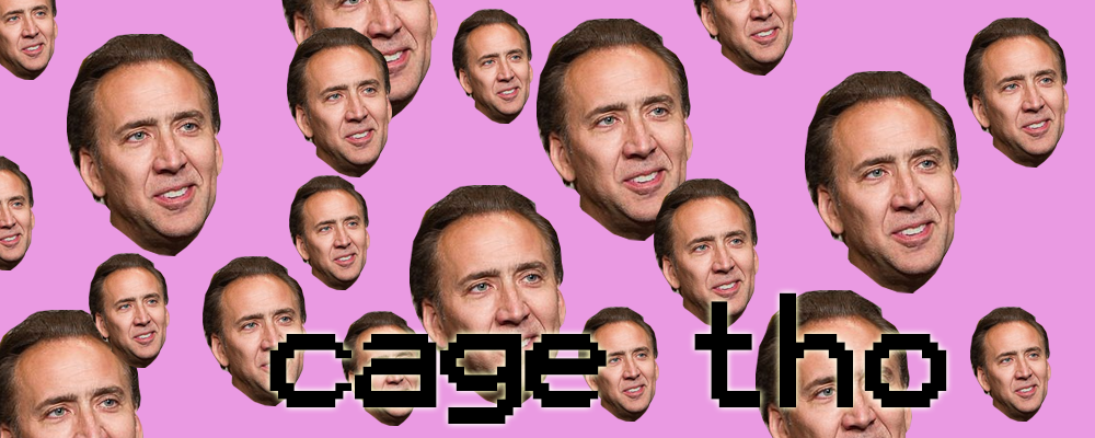 Cage Tho, Because boredom!