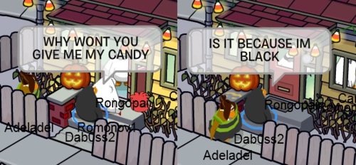 Meanwhile in Club Penguin...