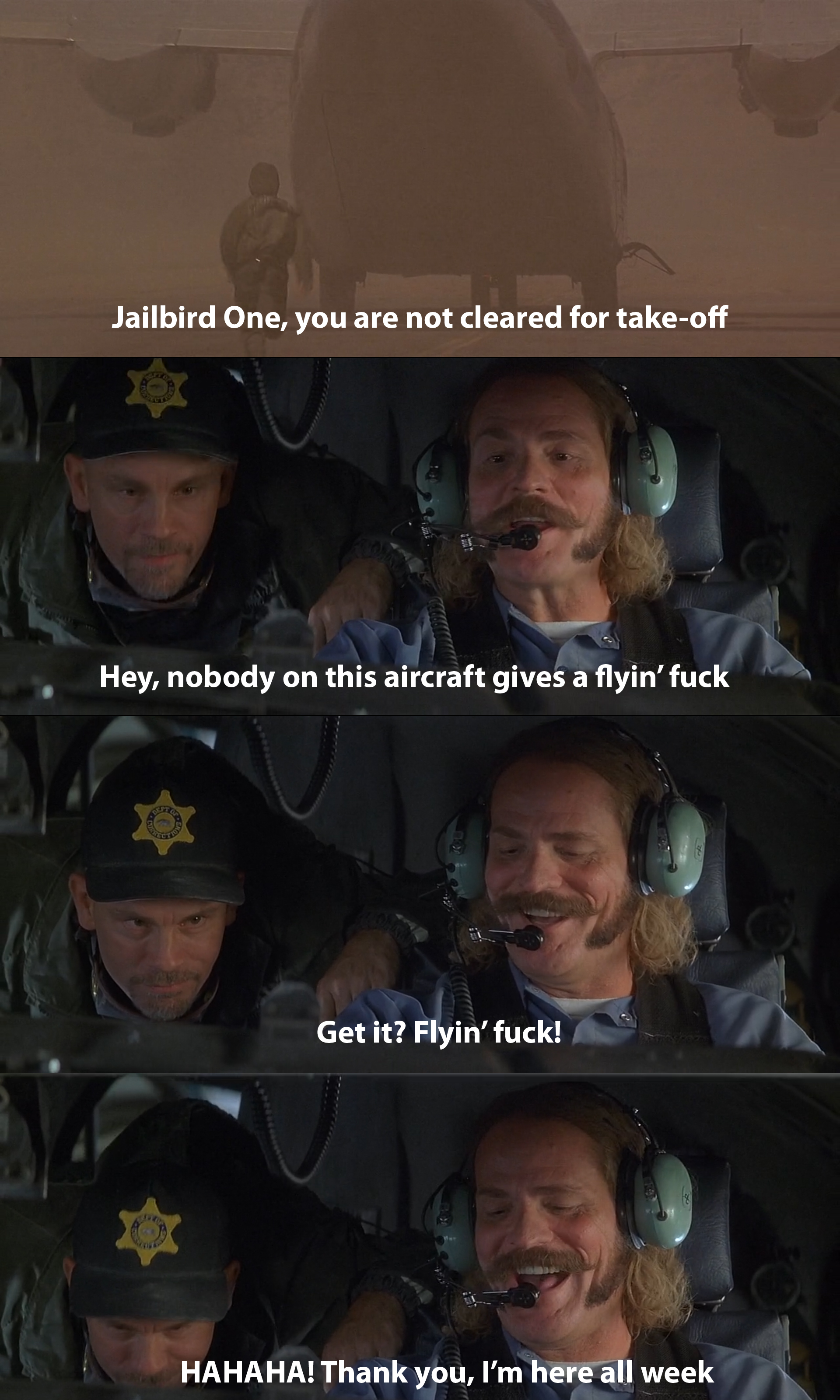 Favorite scene from Con Air