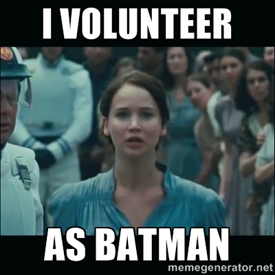 After hearing that ben affleck is batman..