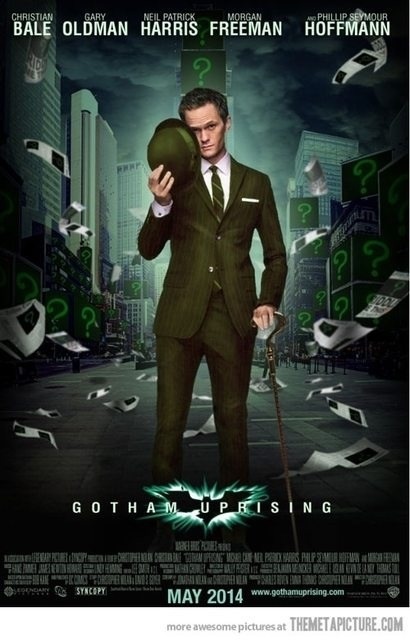 As long as this guy is The Riddler, it doesn't matter who batman is