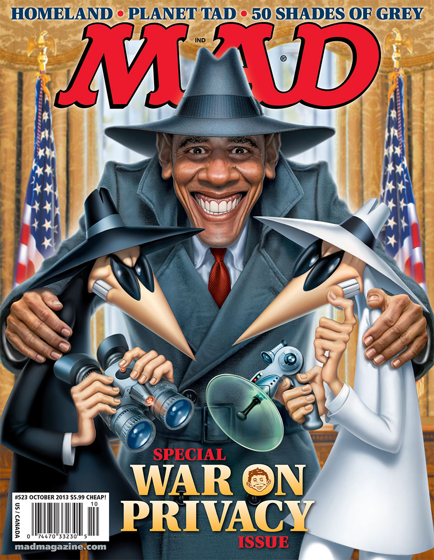 The new MAD Magazine cover, brilliant