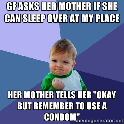 I started to like my gf's mother :)